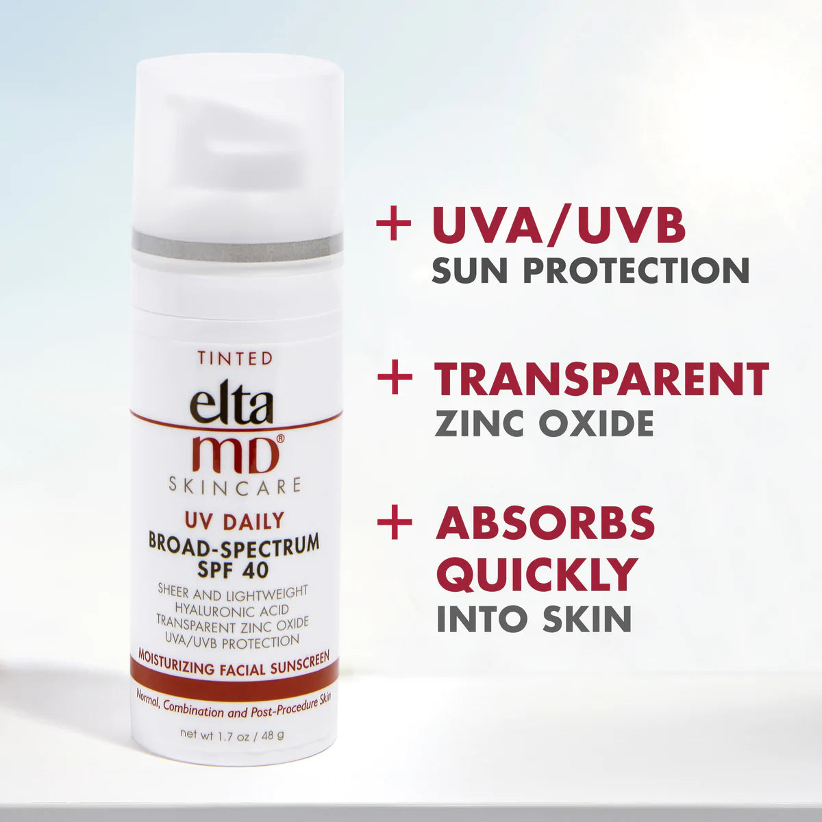EltaMD UV Daily Tinted Broad-Spectrum SPF 40 - Geria Dermatology