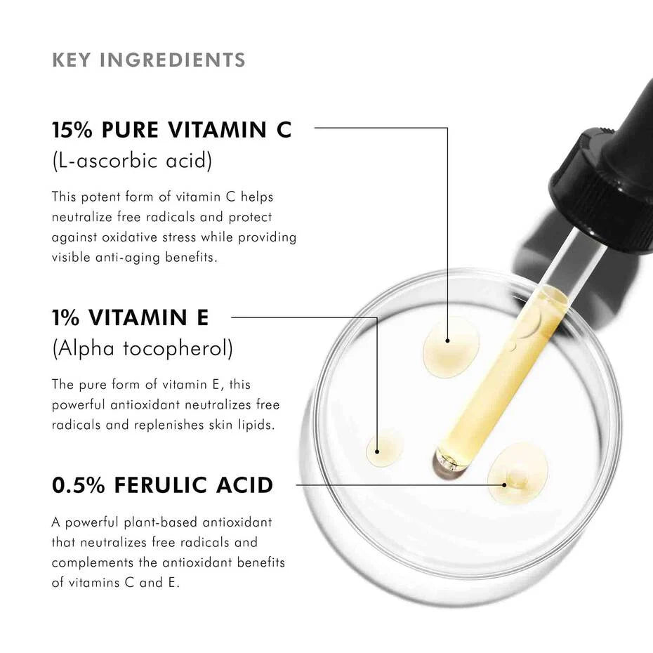 SkinCeuticals C E Ferulic® with 15% L-Ascorbic Acid - Geria Dermatology