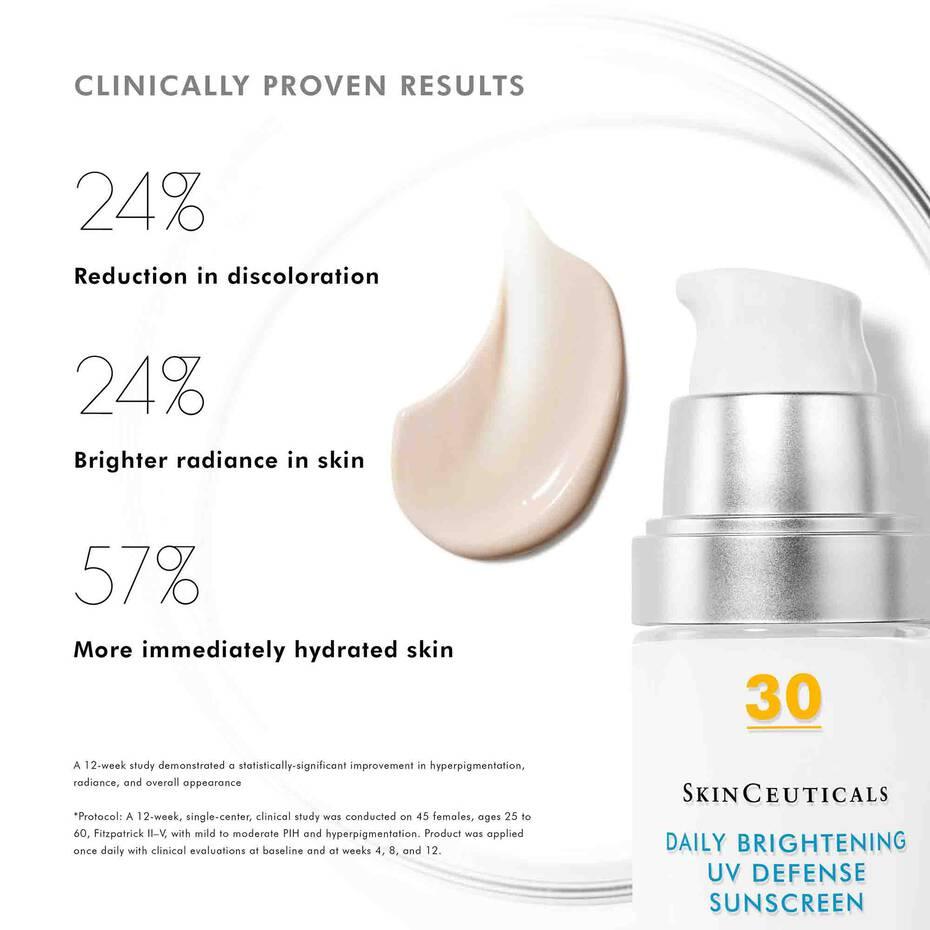 SkinCeuticals Daily Brightening UV Defense Sunscreen SPF 30 - Geria Dermatology