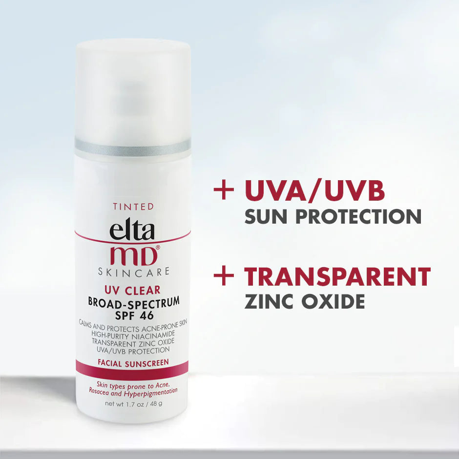 EltaMD UV Clear Tinted Broad-Spectrum SPF 46 - Geria Dermatology