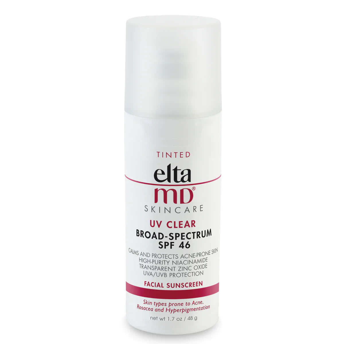 EltaMD UV Clear Tinted Broad-Spectrum SPF 46 - Geria Dermatology